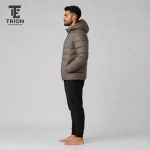 Vestes matelassées pour hommes avec logo personnalisé, vente en gros, fabrication de haute qualité, nouveau style, meilleur matériau, prix abordable, vestes matelassées pour hommes OEM - Product Image 2
