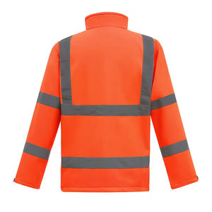 Veste de travail ignifuge personnalisée pour hommes OEM, vêtements de construction FR, antistatique, résistants au feu, vêtements de sécurité pour la soudure - Product Image 3