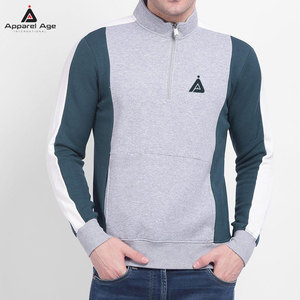 เสื้อสเวตเชิ้ตแขนยาว คอโอ ทรงโอเวอร์ไซส์ ผ้าฝ้าย ระบายอากาศดี ซิปครึ่งตัว ขายส่ง เสื้อสเวตเชิ้ตซิปครึ่งตัวแบบพื้นฐาน - Product Image 4
