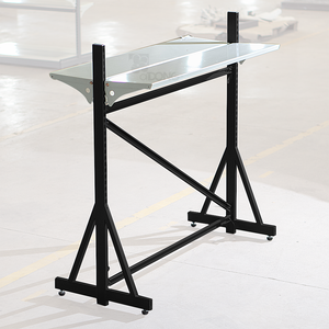 Estantería Metálica de Dos Niveles para Supermercado, Resistente, Tipo Góndola, Independiente, Fábrica en Vietnam, Modelo A09, Marca ADONG - Product Image 1
