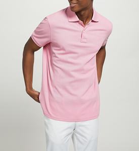 Camiseta de Golf Personalizada de Alta Calidad, Transpirable, Ecológica, de Algodón Jersey, con Estampado Digital, para Hombre, Talla Grande - Product Image 1