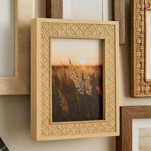 Home <b>Wood</b> Rustic Wooden Photo <b>Frame</b> Rectangular Vertical Tabletop Handmade Decorative <b>Picture</b> <b>Frame</b> - Product Image 4