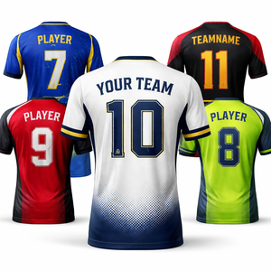 Fabricante de Camisetas de Fútbol Personalizadas al por Mayor con Logotipo - Camisetas de Fútbol Personalizadas OEM al por Mayor para Equipos y Eventos - Product Image 2