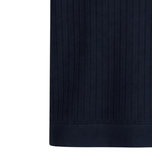 Polo en tricot pour homme Alfie, manches courtes, coton premium, texture côtelée, coupe ajustée, décontracté, élégant, vêtements d'été respirants, vente en gros - Product Image 3