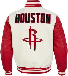 Blouson bomber 100 % respirant des Lakers de Los Angeles, brodé, crème et violet, avec manches en cuir et bordure contrastante, pour adulte, sport, séchage rapide - Product Image 6