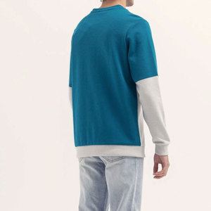 Hot Sale 100% Cotton Men's <b>Sweatshirts</b> High Quality Crewneck Wholesale Best Selling Winter Solid Crewneck <b>Sweatshirt</b> Print Logo - Product Image 3