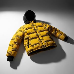 Winter Unisex Hooded Streetwear Puffer <b>Jacket</b> Custom Made Quilted <b>Warm</b> Bubble Regular Length 2026 - Product Image 4