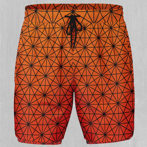 Pantalones Cortos Deportivos Sublimados de Primera Calidad para Hombre, Estilo Casual, Spandex/Poliéster, Impermeables, con Cierre de Cordón, Ligeros para Verano 2025 - Product Image 5