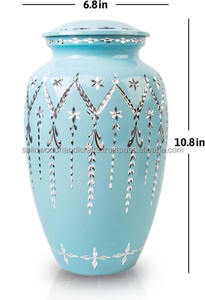 Urnas funerarias hechas a mano para hombre y mujer, urnas decorativas, urnas para entierro. - Product Image 2