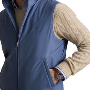 Premium Southland Insulated <b>Gilet</b> Men Quilted Vest OEM Custom Luxury Winter Outdoor Front Logo Americana Outerwear Fashion - Product Image 5