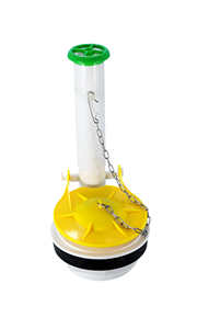 Vanne de contrôle de chasse d'eau variable de 3 pouces avec volet de sortie réglable et système de régulation de décharge d'eau personnalisable - Product Image 2