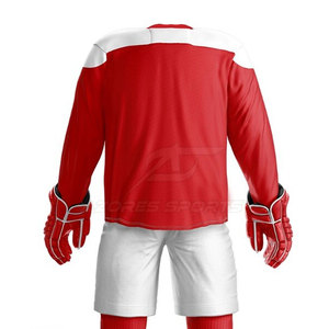 Ensemble de performance pour le hockey sur glace, design sublimé, polyester respirant, vêtements d'entraînement personnalisés AZORES SPORTS pour hommes - Product Image 6