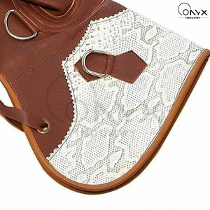 Gants de fauconnerie en cuir épaissi anti-morsure pour la manipulation des animaux, vente en gros, mitaines d'entraînement à manches longues pour femmes - Product Image 5