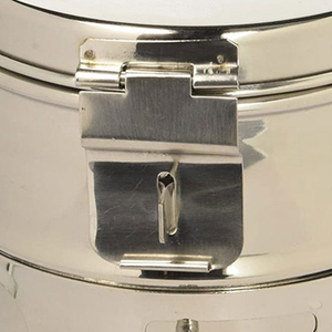 ถังฆ่าเชื้อสแตนเลสเกรดสูง SureMed Instruments Class I สำหรับเก็บเครื่องมือผ่าตัดในโรงพยาบาล - Product Image 5