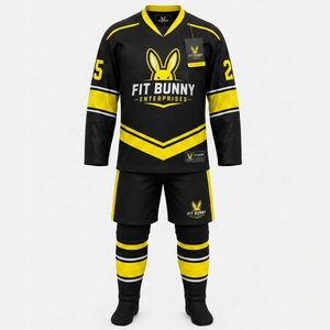 Uniforme de hockey sur glace haut de gamme conçu pour la performance, doté d'une construction durable et d'une confortabilité optimale pour toutes les parties. - Product Image 1
