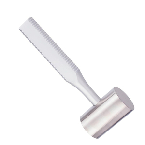 Maillets orthopédiques manuels de qualité supérieure, 184 mm (7,14 po) de long, diamètre 30 mm, en acier inoxydable allemand, 458 g, Grade A+, certifiés CE - Product Image 5