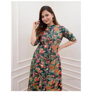 ชุดพิมพ์ลายเรยอนแฟนซีพร้อมพาลาซโซรามา - Product Image 2