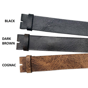 Leather Belt Men Vintage Jeans Belt Full Cowhide Leather Belt Buckle Old <b>Silver</b> 4cm Width - Product Image 2