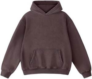 Sweat à capuche en polyester/coton, style streetwear automne, anti-rétrécissement, pour hommes, en vente à bas prix - Product Image 2