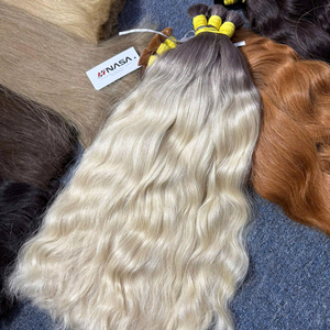 Producto Popular: Extensiones de Cabello Vietnamita al por Mayor, Super Double Drawn, Color Claro, Estilos Lisos Naturales, 50 cm, 60 cm, 100 Gramos - Product Image 1