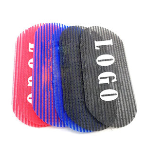 Fully Customized Logo Color Hair Velcro Grippers Hair <b>Clip</b> Bands Stickers Barber Wig Hair Velcro Grippers Holder <b>Hook</b> and Loop - Product Image 5