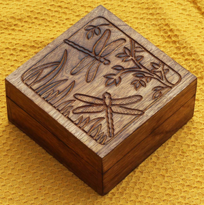 Caja de Joyería Rectangular de Madera Marrón Duradera Hecha a Mano al por Mayor con Forro de Terciopelo, Cierre de Hebilla y Logotipo Personalizado Grabado - Product Image 5