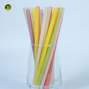 Pajitas de Arroz Ecológicas, Pajitas Biodegradables para Beber, Alternativa Natural Libre de Plástico - Product Image 3