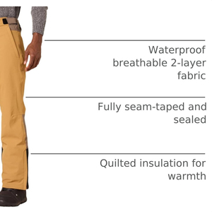 Pantalones de Esquí de Alto Rendimiento, Impermeables, Transpirables, con Diseño Funcional para Actividades al Aire Libre - Product Image 6