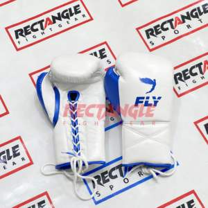 Guantes de Boxeo Profesionales Personalizados para MMA, 100% Cuero Vacuno, con Cordones, para Entrenamiento - Product Image 5