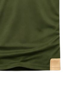 Ensemble t-shirt et short de sport vert olive pour homme, respirant, séchage rapide, vêtements de sport, tenue de course à pied, entraînement, vêtements de sport actifs - Product Image 5