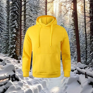 เสื้อฮู้ดดี้ผู้ชายไซส์ใหญ่ ผ้าเฟรนช์เทอร์รี่หนานุ่ม ทรงหลวม ไหล่ตก กันน้ำ สำหรับฤดูหนาว เป็นมิตรกับสิ่งแวดล้อม คุณภาพสูง - Product Image 6