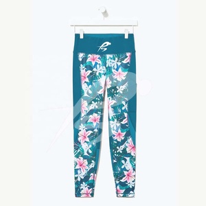 Leggings de yoga taille mi-haute pour femme, nouveau design 2026, imprimé numérique, extensibles dans les quatre sens (Spandex/Polyester), écologiques, effet ventre plat - Product Image 4