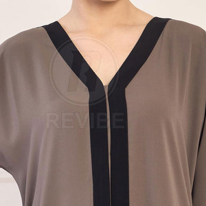 Abaya pour femmes en tissu de qualité supérieure - Doux, respirant, confortable, élégant, longueur au sol, manches longues, pour un usage quotidien décontracté, toutes saisons - Product Image 5