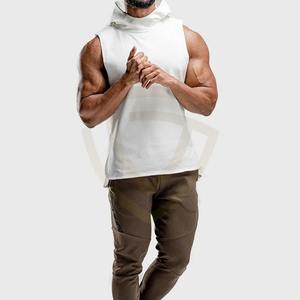 Hoodie sans manches d'été à séchage rapide et respirant pour garçons – Confortable pour la gym et le fitness - Product Image 1