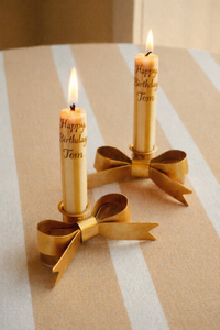 Velas Personalizadas Cónicas con Nombre para Cumpleaños, de Parafina y Cera de Soya, con Aroma a Rosas, sin Humo, para Decoración de Pasteles, Mesa, Halloween - Product Image 3