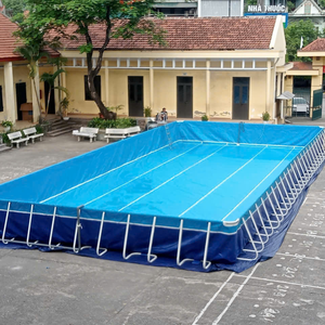 Piscina Inflable Portátil de PVC de Alta Calidad y Duradera con Escalera, Fácil de Instalar, Cubierta Personalizable para Uso en Interiores y Exteriores - Product Image 1