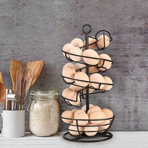 Premium kitchen organiser refined <b>egg</b> storage solution sturdy decorative <b>basket</b> farmhouse kitchen metal <b>basket</b> kitchen decor - Product Image 6