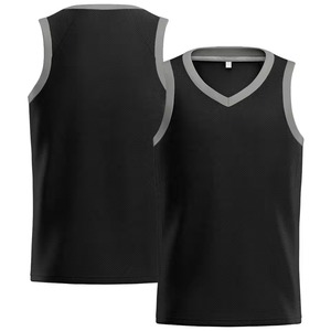 Maillots de basket-ball à rayures sublimées, design gratuit, vêtements de sport unis, personnalisables avec logo d'équipe, pour homme - Product Image 4