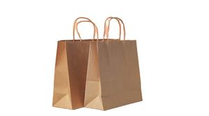 Sac alimentaire en papier kraft brun uni sans poignée - Product Image 2
