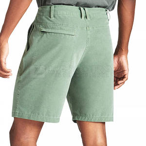 Pantalones Cortos de Mezclilla Elásticos Casuales para Hombre, Azules y Negros, de Tela de Lona, Estilo Urbano - Product Image 5