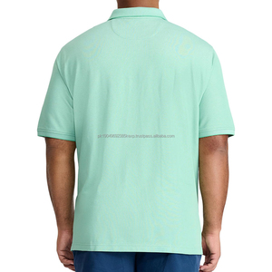 Camisas Polo de Algodón Personalizadas de Fábrica para Hombre, Polo de Manga Corta con Logotipo Bordado - Product Image 2