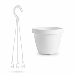 Maceta Colgante Blanca de PP para Jardín Escolar, Aula, Campus y Vegetación Educativa, Directo de Fábrica - Product Image 5
