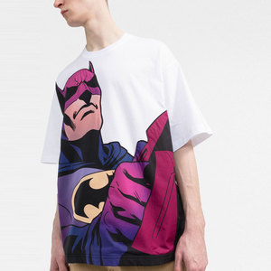 T-shirt vintage à imprimé graphique surdimensionné pour hommes et femmes, coton premium, col rond décontracté, manches courtes, coupe décontractée, streetwear - Product Image 1