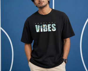 Camiseta Oversize de Algodón 100% Tejido Grueso 240 GSM con Hombros Caídos y Estampado Gráfico Ecológica para Hombre, Venta al por Mayor Directa de Fábrica - Product Image 5