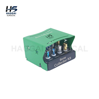 Kit de forage pour implant dentaire avec irrigation interne guidée, embouts, forets chirurgicaux revêtus de titane, instruments en acier inoxydable, CE