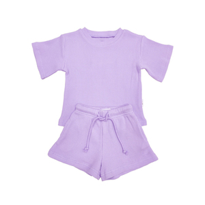 Shorts Bermuda en toile de coton rose pour homme, taille mi-haute élastique, couleur unie, tricoté, respirant, poches, 220g, logo frontal - Product Image 2