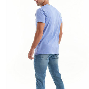 T-shirt surdimensionné pour homme de qualité supérieure, imprimé sur mesure, en coton, col rond, léger, écologique, décontracté, été, fournisseur en gros OEM ODM - Product Image 3