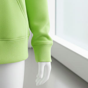 Sweat à capuche pour femme et fille, 100% Coton de haute qualité, respirant, écologique, coupe ample, grammage lourd, couleur unie, collection Automne Hiver, vente en gros - Product Image 6