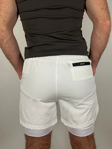 Pantalones Cortos Deportivos para Hombre, Diseño Moderno, Doble Cintura, Alta Calidad, Suaves y Cómodos, Oferta en Línea - Product Image 3
