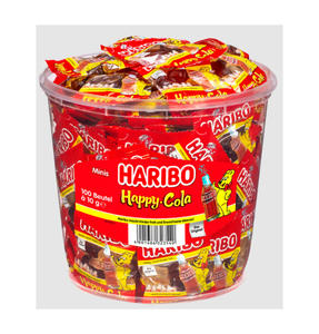 Bouteilles de bonbons gélifiés Haribo Happy Cola Premium 100g - Stock en gros pour stations-service, magasins de fête et vente en ligne - Product Image 5